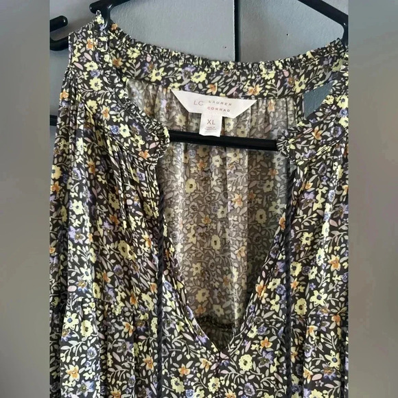 Lauren Conrad - Floral Sleeveless Maxi Dress (size XL) - Picture 6 of 9